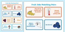 Alphabet Jokes Matching Cards - Educational Resource
