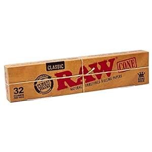 OutonTrip RAW Classic Prerolled Cones King Size - 32 Cones : Amazon.in ...