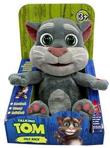 Talking Friends Talking Tom Animated Plush Toy With Talkback By - 6.8 ...