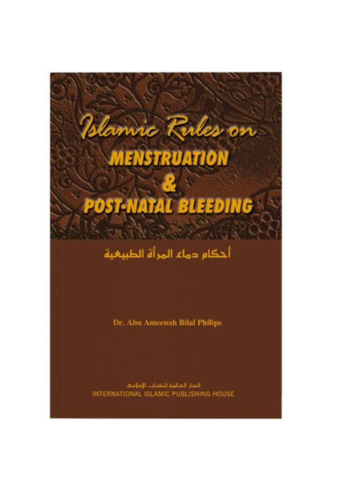Islamic Rules on Menstruation and Post-Natal Bleeding | IIPH Books ...
