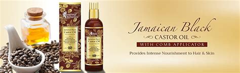 Buy Oriental Botanics Jamaican Castor Oil For Hair and Skin Care - With ...
