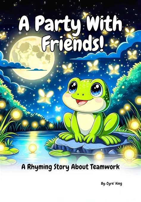A Party With Friends: A Rhyming Story About Teamwork (Look! I Can Read ...