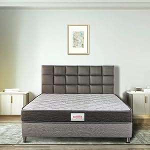 Sunidra® BS100 6 Inch Bonnell Spring Medium Firm Support Mattress ...