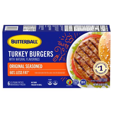 Butterball Turkey Burger Patties