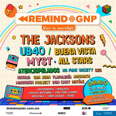 HORARIOS: Conoce el lineup oficial de Remind GNP 2024