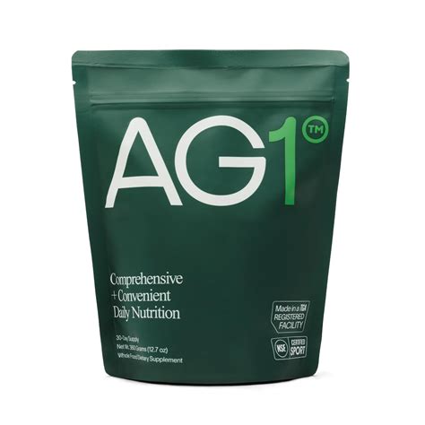 Ag1greens Powder Refill Pouch 75 Vitamins Multivitamin And Probiotic Gut | Desertcart Malta