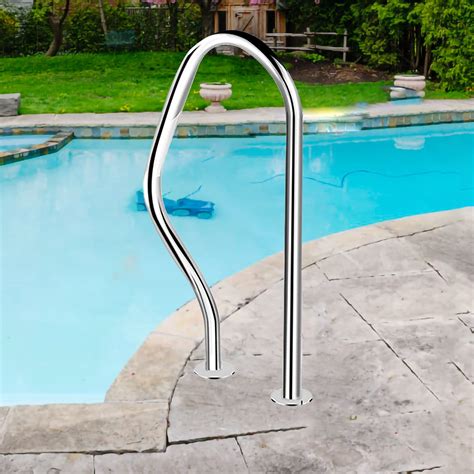 Buy CYJ Swimming Pool Hand Rail, Stainless Steel Safety Rail Pool Entry ...