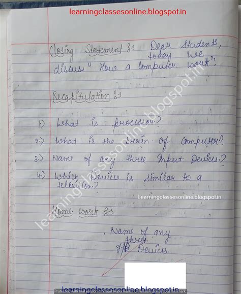 How to Teach Computer Lessons 的图像结果