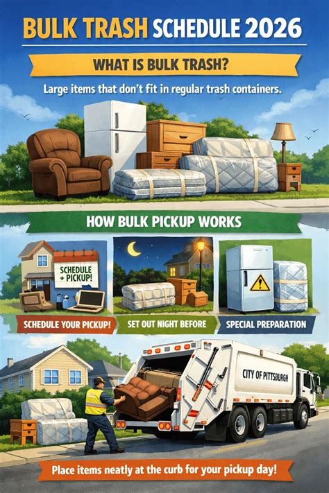 Pittsburgh Garbage Pickup Schedule 2026 (Holidays, Recycling & Bulk ...