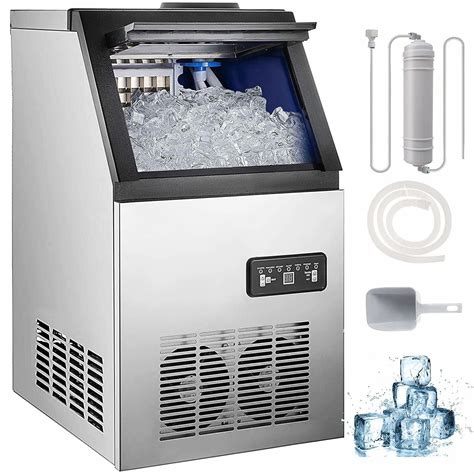150LB Built-In Commercial Ice Maker Stainless Undercounter Ice