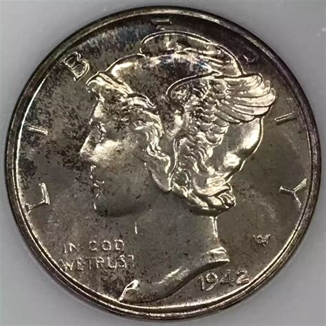 1942 Mercury Dime NGC PF-66 CAC - Old Pueblo Coin