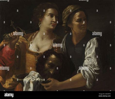 Artemisia Gentileschi - Judith and her Maidservant with the Head of ...