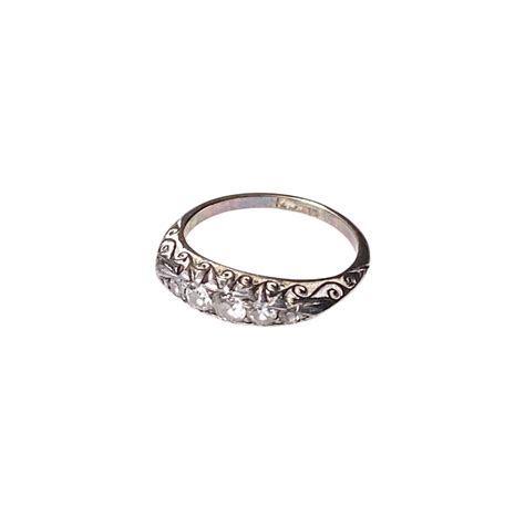 antique 18ct gold Diamond ring | NOIR ONLINE
