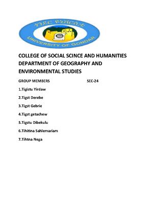 Image result for Geography Module Freshman Course
