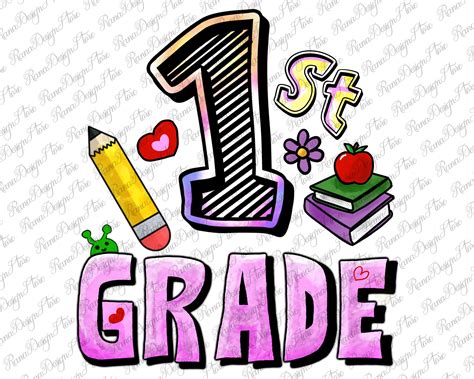 First Grade Clip Art