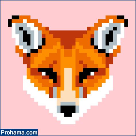 Fox Pixel Art | NFT Pixel Art