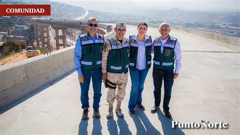 Marina recorre las obras de la garita Otay II y el Viaducto Elevado en ...