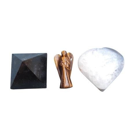 Maitri Export Spiritual Black Magic Protection Natural Crystal Home ...