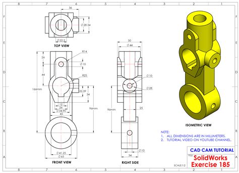 SolidWorks Part Tutorial 的图像结果