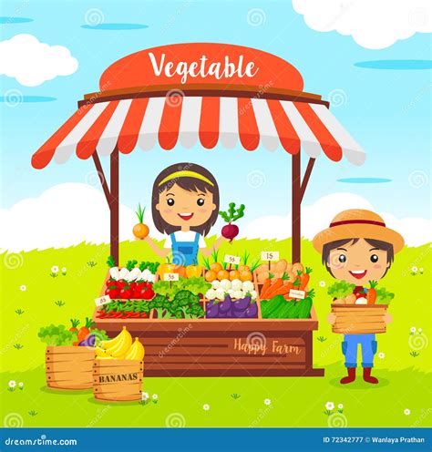 Vegetable Market Cartoon 的图像结果