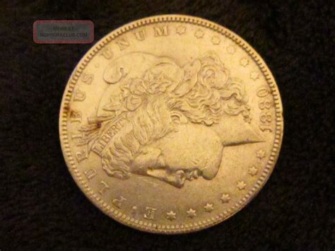 C79 1880 Morgan Silver Dollar Coin Collectible Money