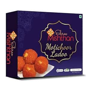 Shree Misthan Indian Motichoor Ladoo - Traditional Sweet Dessert for ...