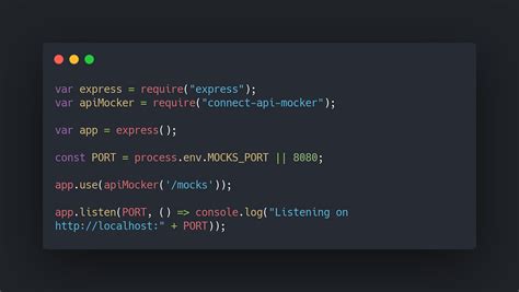 Image result for How to Create Mock Server Using Node.js