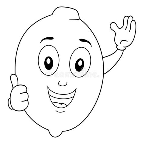 Image result for Lemon Cartoon Coloring