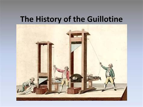 Who Invented Guillotine