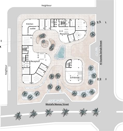 COMMUNITY CENTER :: Behance in 2024 | Mall design, Site plan design ...