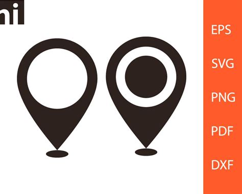 Create Map Pin Vector 的图像结果