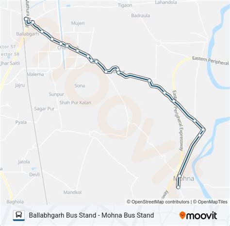 917 Route: Schedules, Stops & Maps - Ballabhgarh Bus Stand (Updated)