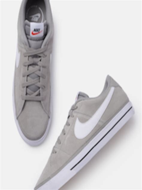 Buy Nike Men Grey COURT LEGACY Suede Sneakers - Casual Shoes for Men ...