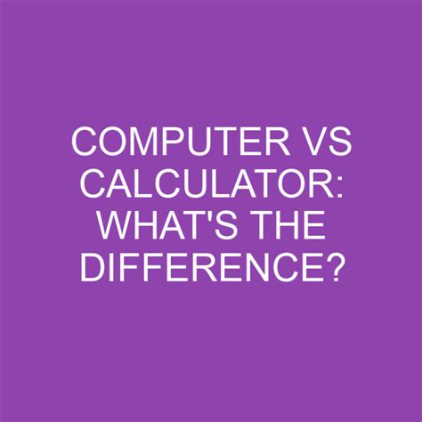 Image result for Difference Between Computer