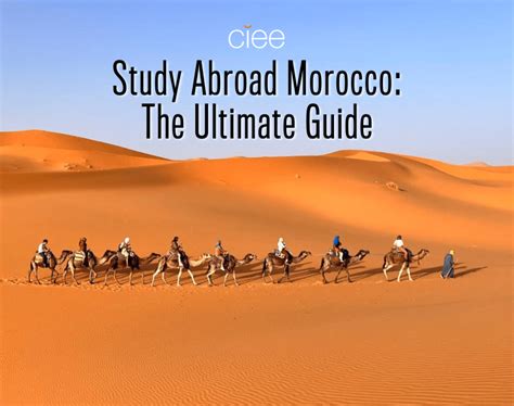 Study Abroad Morocco: The Ultimate Guide