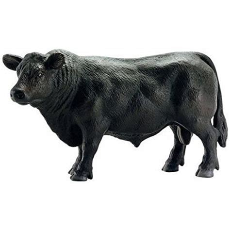 Schleich Black Angus Bull Toy Figure : Amazon.in: Toys & Games