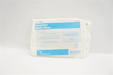 Cardinal Health 599 Convertors Sterile Sleeve 3 inch x 21 inch x 5.5 inch
