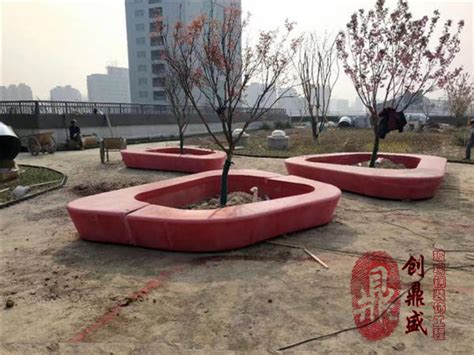 053玻璃钢树池花池坐凳 - 深圳市创鼎盛玻璃钢装饰工程有限公司