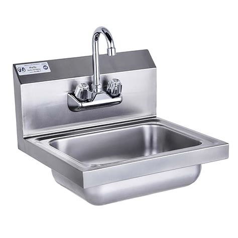 NSF Commercial Stainless Steel Wall Mount Hand Sink Nepal | Ubuy