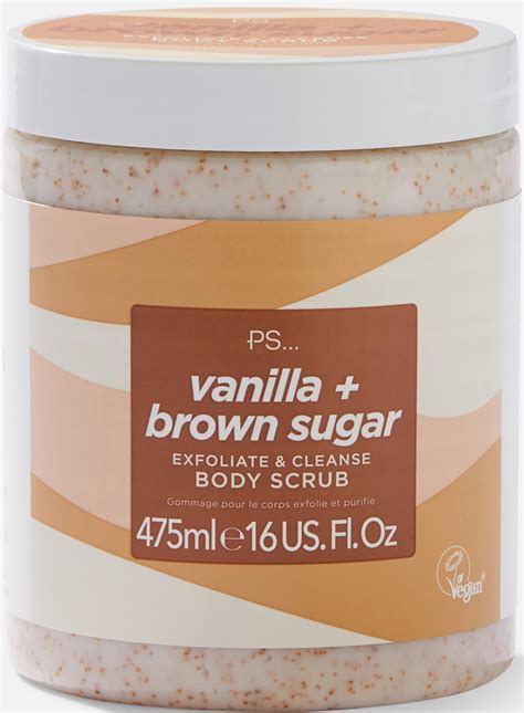 PS bubbles Vanilla + Brown Sugar Exfoliate & Cleanse Body Scrub ...