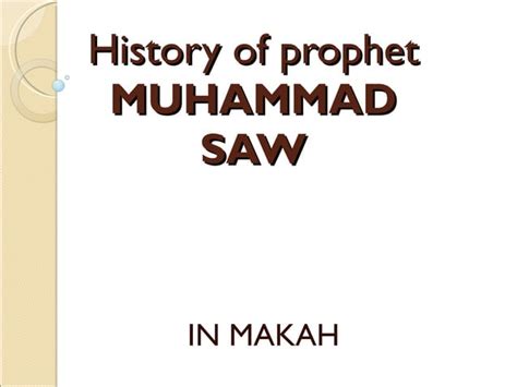 Image result for Muhammad SAW Facts