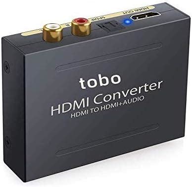 Buy Tobo 4K HDMI to 7.1 Audio Converter DAC Lpcm Audio Extractor ...