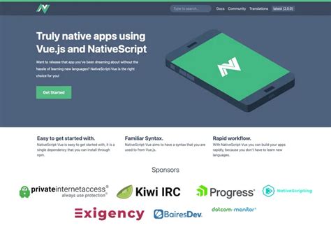 Image result for Native Script Vue and Google API