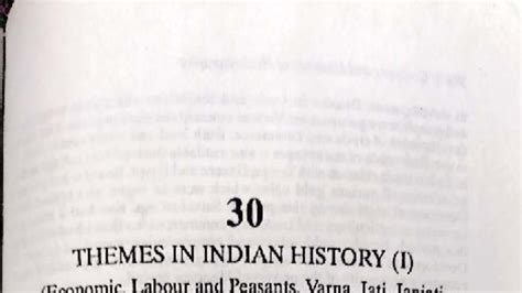 Themes in Indian History (I): Economic, Labour, Gender, and Cultural ...