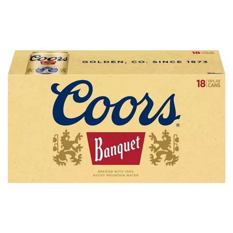 Coors Banquet 18pk 12oz Can 5.0% ABV - Delivered In As Fast As 15 ...