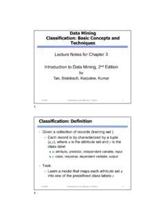 Image result for Classification in Data Mining PDF