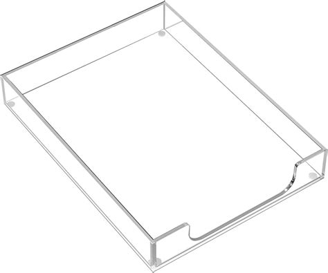 Buy MaxGear Acrylic Letter Tray Letter Organizer Desk Tray Paper Tray ...