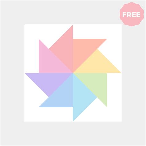 Image result for Easy Pinwheel Quilt Block Pattern