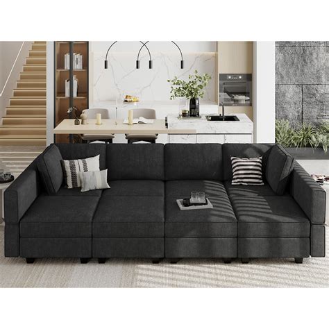 Image result for Convertible Modular Sectional Sofa