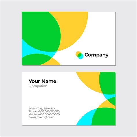 Business Card Format Template 的图像结果